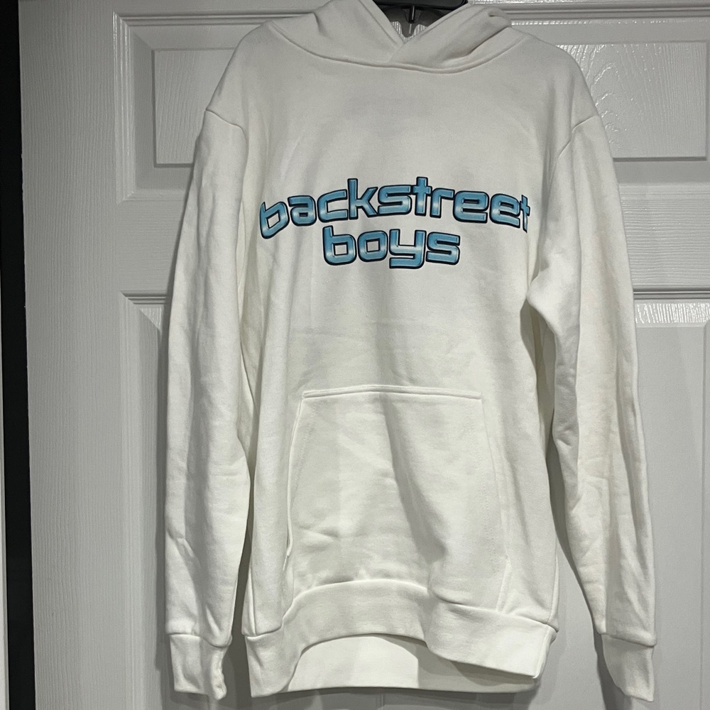 NWOT Sphere Exclusive White Into the Millennium Backstreet Boys Hoodie